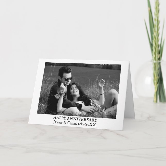Joyeux anniversaire, Carte photo personnalisé (Devant)