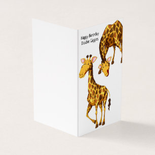 Joyeux anniversaire - Carte pour enfants