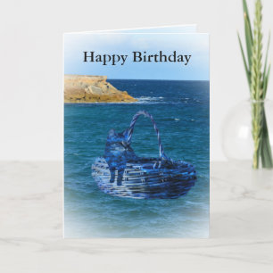 Joyeux anniversaire, Cat Sea Adventure Carte de vo