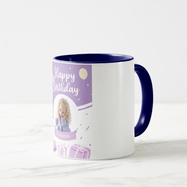 Joyeux anniversaire Claudia Mug (Devant droit)