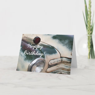 Joyeux anniversaire Custom Truck carte de voeux