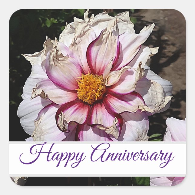 Joyeux anniversaire Dahlia Edge of Joy #1 Stickers (Devant)