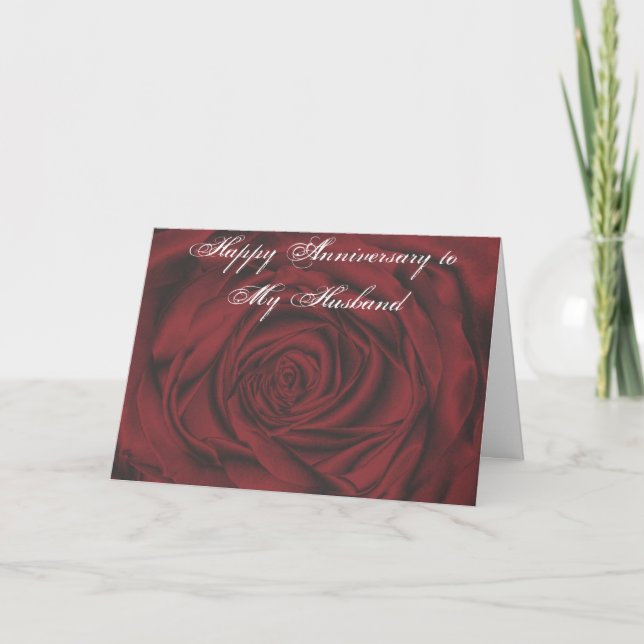 Joyeux anniversaire de ma carte de mari (Devant)