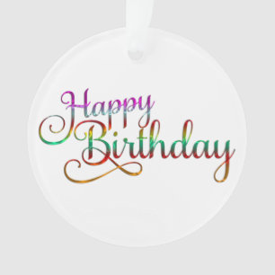 JOYEUX ANNIVERSAIRE - design de texte + vos propre