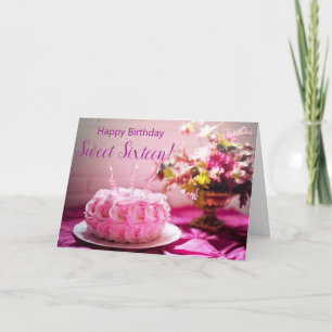 Joyeux Anniversaire Doux 16 Carte d'anniversaire s