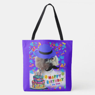 Joyeux Anniversaire Faire Un Sac fourre-tout De Po