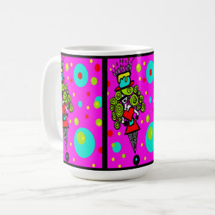 Joyeux anniversaire fille café Mug