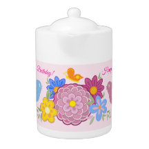 Joyeux anniversaire Fleurs sauvages Jardin Oiseaux