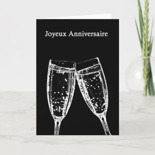 joyeux anniversaire / Happy Birthday Card