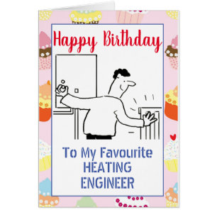 Joyeux Anniversaire Ingénieur de Chauffage