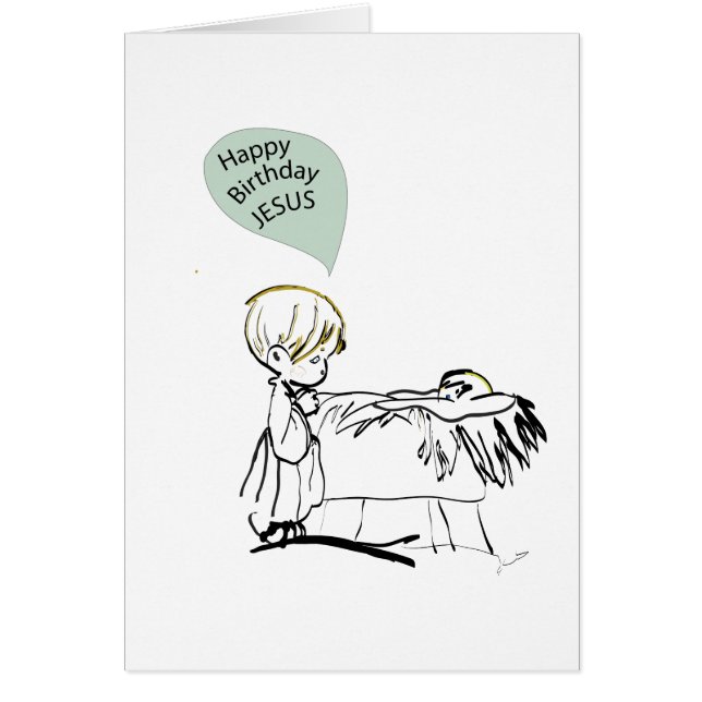 joyeux anniversaire Jésus (Devant)