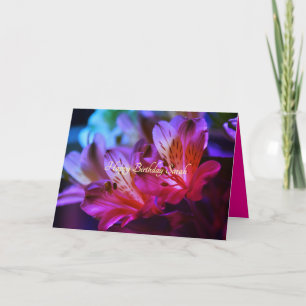 Joyeux Anniversaire Lys Personnalisable Carte Anni