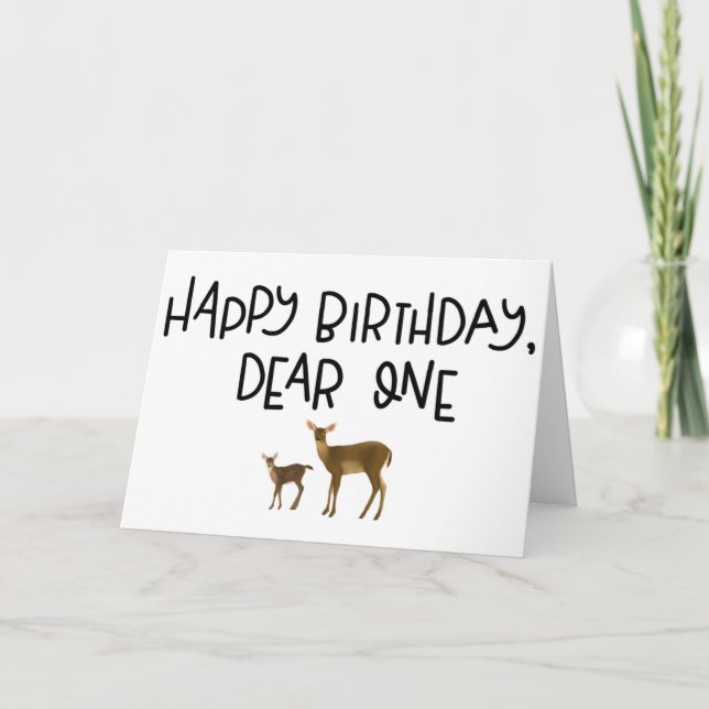 Joyeux anniversaire, ma carte (Devant)