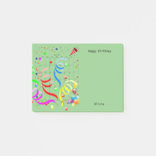 Joyeux anniversaire mars 2022 Post-it Notes