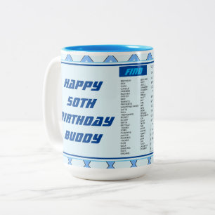 Joyeux Anniversaire Mug