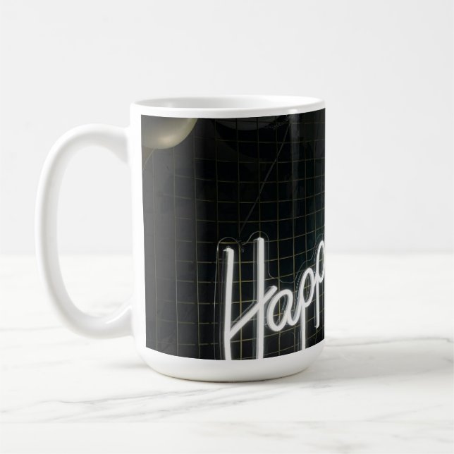 Joyeux Anniversaire Mug - Colorful Party De (Gauche)
