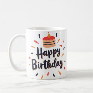 "Joyeux Anniversaire" Mug Pour Adultes