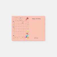 Joyeux anniversaire Novembre 2022 Post-it Notes