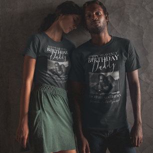 Joyeux Anniversaire Papa Céleste T-Shirt Mémoria