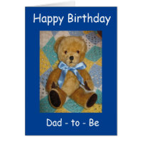 Joyeux anniversaire papa - to - Be card