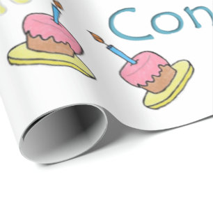 Joyeux Anniversaire Papier Enveloppant Cadeau Debb