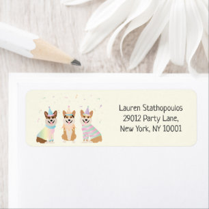 Joyeux Anniversaire Pembroke Welsh Corgi Chiens