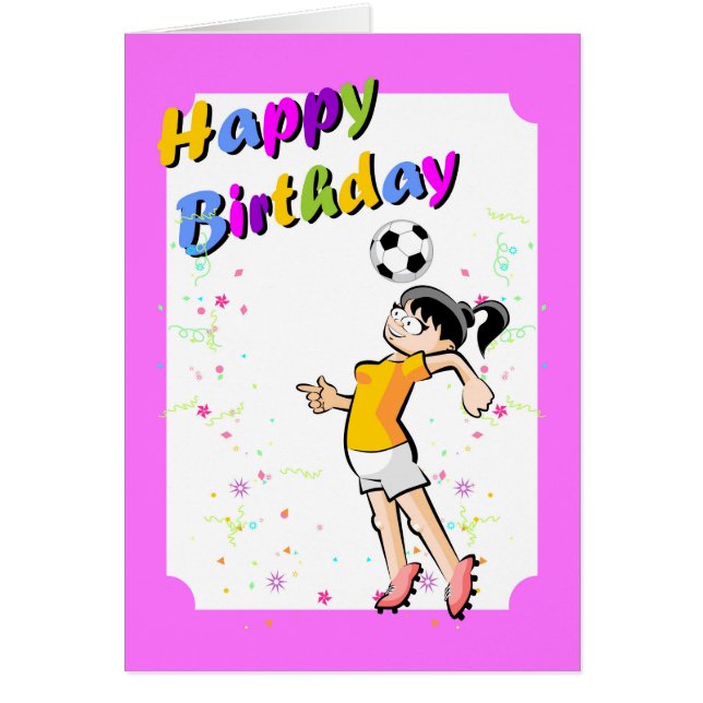 Joyeux anniversaire pour la meilleure fille de (Devant)