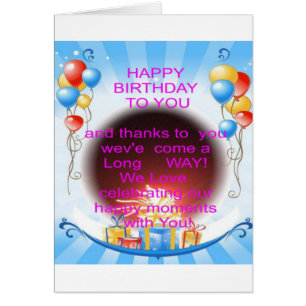 Joyeux anniversaire pour vous