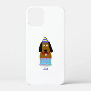 Joyeux Anniversaire Pup Apple iPhone 12 Mini Coque