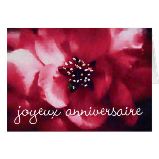joyeux anniversaire rose