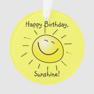 Joyeux anniversaire, soleil !