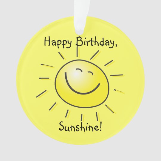 Joyeux Anniversaire Soleil Zazzle Ca