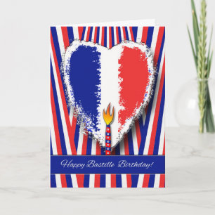 Joyeux anniversaire sur la carte de voeux du 14 ju