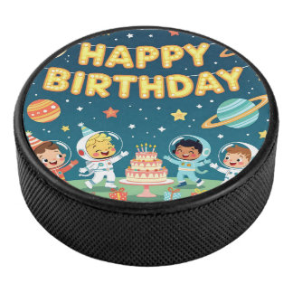 Joyeux anniversaire thème spatial