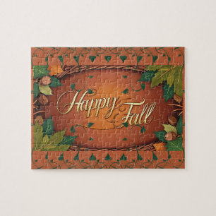 Joyeux automne automne automne Jigsaw Puzzle