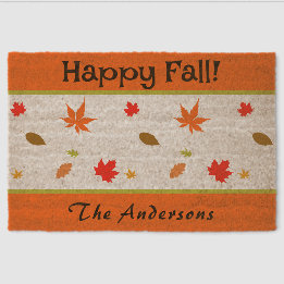 Joyeux Automne - Feuilles d'Automne Colorées