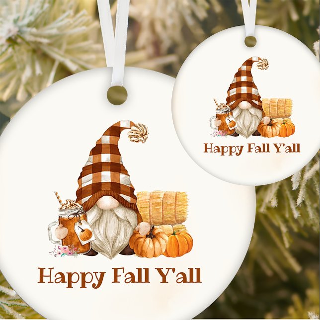 Joyeux automne Y'all Automne Gnomes Thanksgiving (Créateur téléchargé)