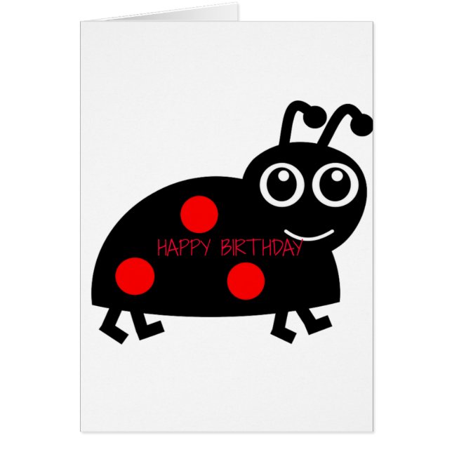 Joyeux Beetle d'anniversaire (Devant)