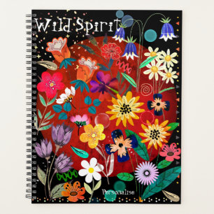 Joyeux Boho Flowers Wild Spirit Citation Journal