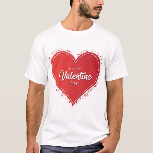 Joyeux cadeau de la Saint-Valentin T-Shirt (Devant)