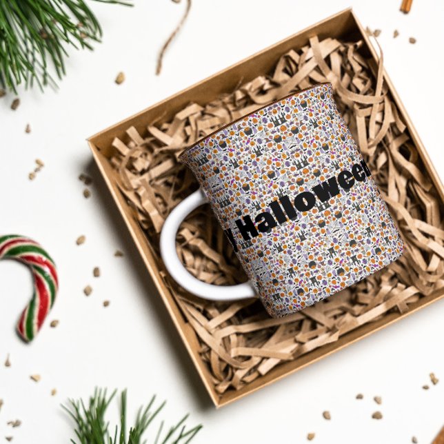 Joyeux café Halloween Mug (Créateur téléchargé)