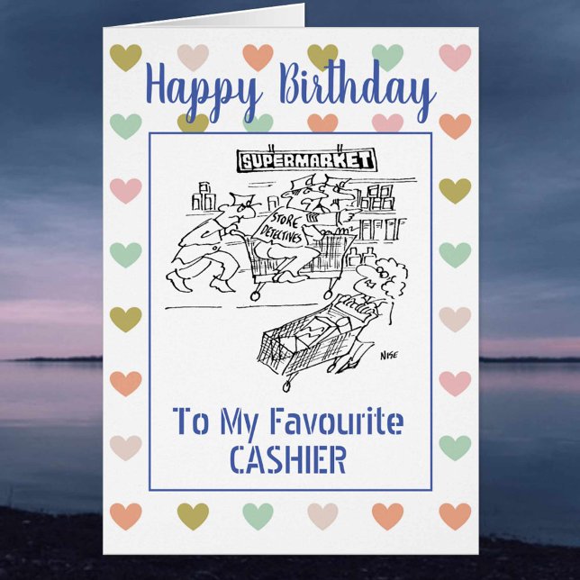 Joyeux caissier d'anniversaire (Créateur téléchargé)