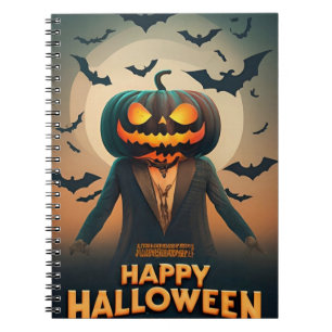 Joyeux Carnet citrouille d'Halloween