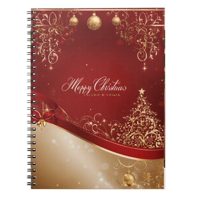 "Joyeux Carnet magique de Noël" (Devant)