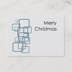 Joyeux Carte de visite de Noël