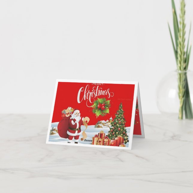 joyeux carte noël (Dos)