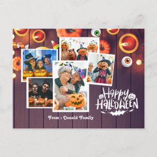 Joyeux Carte photo de famille Halloween