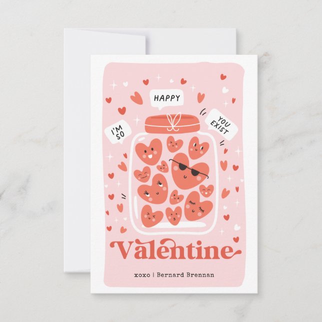 Joyeux Carte photo de la Saint Valentin (Devant)