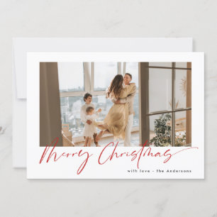 Joyeux Carte photo de Noël