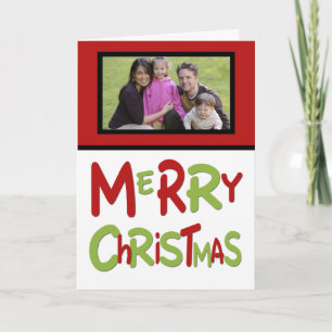 Joyeux Carte photo de Noël